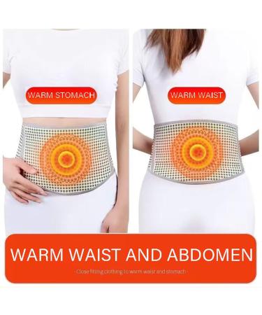 XWSM Self-Heating Lumbar Support Belt for Back Pain Relief - Thermal Waist Warmer for Herniated Disc & Sciatica (M: 35-60kg) - Buy Online on GoSupps.com