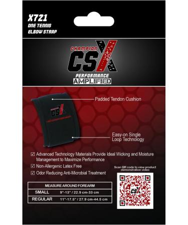 CSX Tennis Elbow Strap - Adjustable Tendon Compression for Sports Performance | International Shipping Available - Buy Online on GoSupps.com