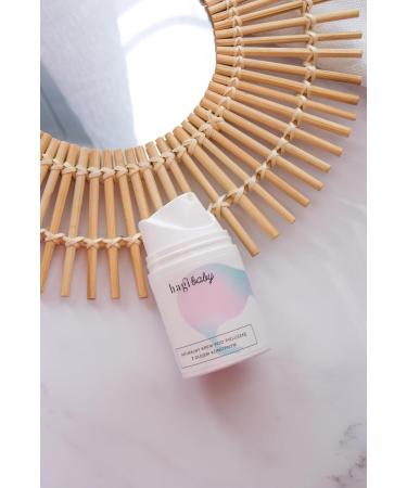 Hagi Baby Natural Diaper Cream with Hemp Oil | Wound Protection for Babies | Almond Oil Skin Care | 50 ml - Gentle Care for Your Child - Buy Online on GoSupps.com