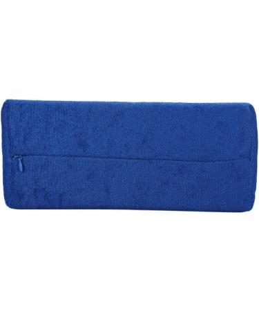 Ruiqas Hand Cushion Salon Soft Sponge Pillow Detachable Washable Nail Art Manicure Tool High-end Semicircular Flannel Nail Art Hand Pillow Royal Blue - Buy Online on GoSupps.com