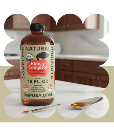Complete Natural Products Kidney Complete - 16oz Glass Bottle, Kidney Cleanse - Buy Online on GoSupps.com