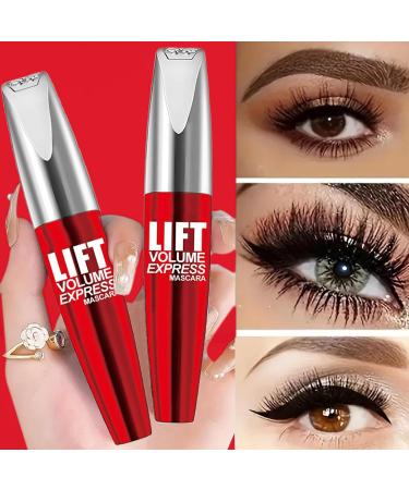  G n rique Mascara Black Volume and Length 5d Waterproof Smudge-Proof Mascara Long-Lasting Volumizing Eye Makeup Weight 32g Fade-Proof Lash Lifting Formula for Teens Women - Buy Online on GoSupps.com