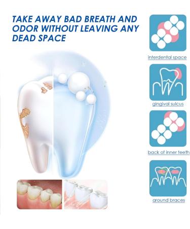 Koahde Natural Mouthwash Tablets - Stop Bad Breath with Concentrated Oral Care 30PCs - Buy Online on GoSupps.com