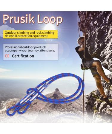 Newdoar 8mm (5/16) Prusik Sewed Eye-to-Eye - Durable High-Quality Climbing Rope for International Shipping - Buy Online on GoSupps.com