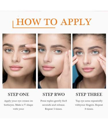 Cynamus Eye Cream - Natural Vitamin C Brightening & Anti-Aging for Dark Circles Fine Lines & Wrinkles | 20ml - Buy Online on GoSupps.com