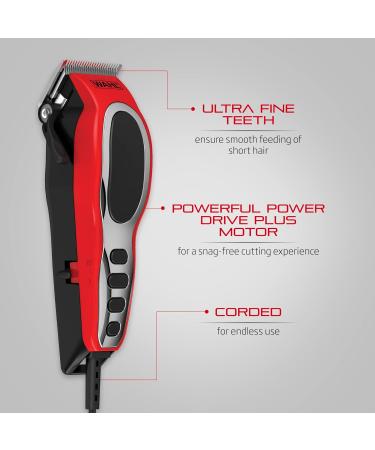 Wahl Fade Pro Hair Clipper Perfect Fade Men's Hair Clippers Afro Head Shaver Hair Clippers for Men Clippers for Fading Corded Hair Clippers Home Haircutting DIY Haircuts Haircutting Kit single - Buy Online on GoSupps.com