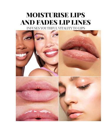 4 Colors Fruit Color Changing Lip Gloss | PH Temperature Lip Oil & Tinted Lip Stain | Long Lasting Moisturizing Lip Balm for Nourished Lips - Buy Online on GoSupps.com