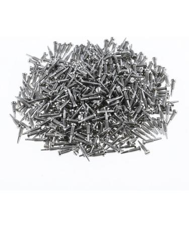 harayaa Screw Spring Hinge Repair Kit for Small Glasses Eyewear Silver 2.0x1.4x7.0mm - Buy Online on GoSupps.com