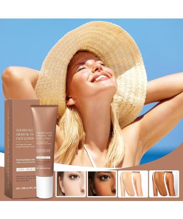  G n rique Tanning Cream Face Bronzing Lotion Hydrating Glow Formula Non-Greasy Sun Protection 10ml Natural Tan Enhancer for Wedding Beach Days Travel Daily Dating Looks - Buy Online on GoSupps.com