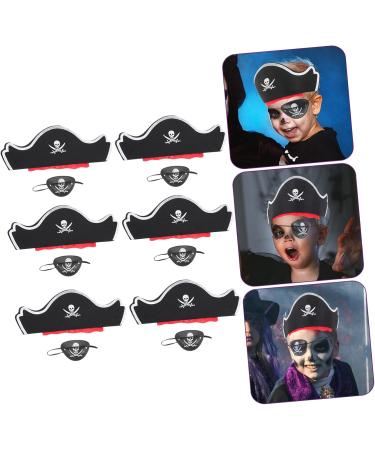 Beavorty 12 Sets Pirate Hair Blindfold Suits for Prom Cosplay Pirate Dress Accessories Pirate Costume Kit Pirate Eye Patch Pirate Party Hat Prom Decorative Pirate Costume Cloth - Buy Online on GoSupps.com