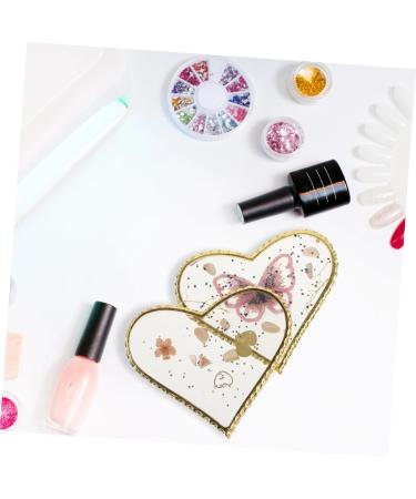VICASKY 2pi ces Palette de M lange pour Vernis Ongles R sine Plateau de Pr sentation pour Nail Art de Palettes de M lange de Couleurs - Buy Online on GoSupps.com