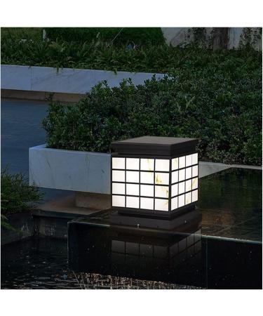 Courtyard Light Solar Outdoor Lamp Post Lights Square Waterproof Exterior Lantern Lighting Fixtures Garden Patio Yard Pathway Driveway Landscape Path Lights (Size : 32 * 32 * 28cm) () - Buy Online on GoSupps.com