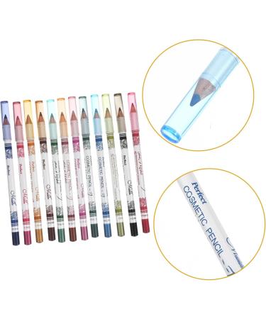 FRCOLOR 36Pcs 12 Colors Eyeliner Pencil Set Eyeshadow Makeup Pen For Women mediumx3pcs colorfulx3pcs - Buy Online on GoSupps.com