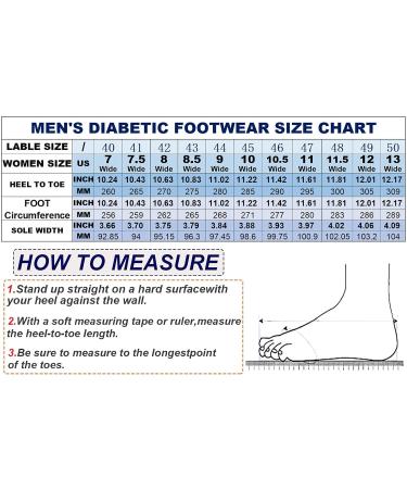 W&LESVAGO Men's Wide Width Diabetic Walking Shoes 11 Wide M039-beige - Buy Online on GoSupps.com