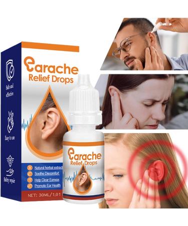 Ear Drops Ear Support 30ml Portable Vernde Liquid for Adults Daily Routine Users Men Women Family Travel Active Lifestyle - Buy Online on GoSupps.com