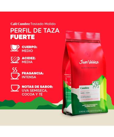 Juan Valdez Premium Strong Colombian Coffee Cumbre 8.8 Ounce - Buy Online on GoSupps.com