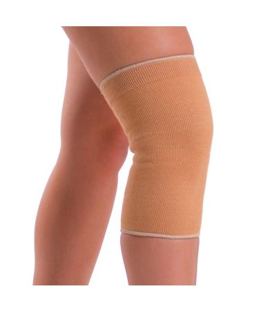 BraceAbility Elastic Slip-on Knee Sleeve | Cotton Fabric Knee Pain Compression Bandage for Stretchy  Lightweight & Comfortable Support X-Large (Pack of 1) - Buy Online on GoSupps.com