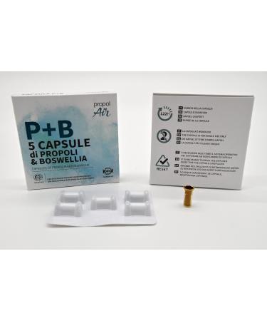 Propolis & Boswellia Capsules for PropolAir Diffusers - Reduce Airborne microbes by 71% - Buy Online on GoSupps.com