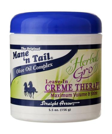 Mane 'n Tail Herbal Gro Leave-In Creme Therapy 5.5 oz | Nourishing Hair Treatment - Buy Online on GoSupps.com