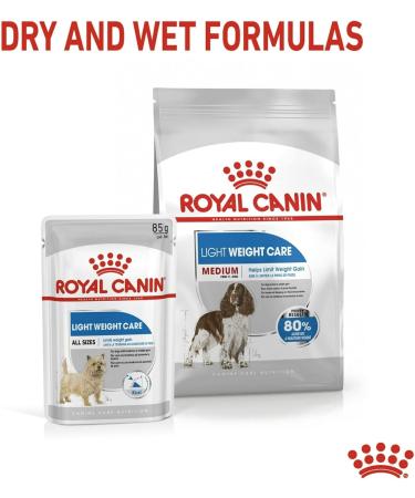 Royal Canin Medium Light Weight Care Adult Dry Dog Food 12kg Poultry 12 kg (Pack of 1) - Buy Online on GoSupps.com