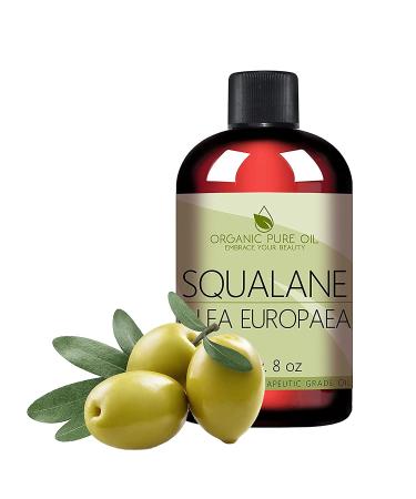 8 oz 100% Pure Squalane Oil - Natural Plant-Derived Non GMO Moisturizer - Olive Squalene Alternative for Skin, Hair & Body - Hydrating & Nourishing Carrier Oil - Buy Online on GoSupps.com
