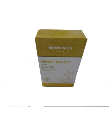 HENNEDROG - Natural Henna Neutral 90 g - Buy Online on GoSupps.com