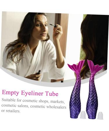 POPETPOP 2pi ces Tube Eyeliner Adorable Mer Contenants Vides R utilisables Pour Maquillage Pour Eyeliner Et Vernis Sans Fuite Faciles Remplir 10.5X3.5X2CM comme indiqu 2 - Buy Online on GoSupps.com