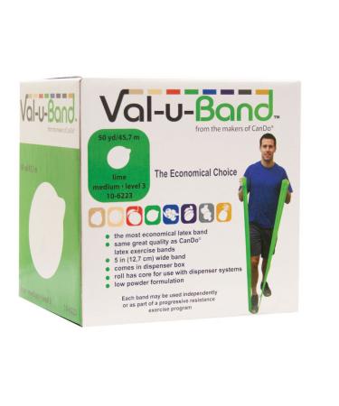 Val-U-Band 10-6223 Exercise Band Lime