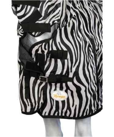 Buy Marengos Zebra Flying Ceiling Breathable Eczema Protection Insect Defense Outdoor Horse Blanket 95cm in White/Black - Buy Online on GoSupps.com
