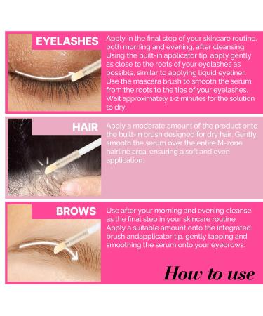 Korean Lash Serum - Eyelash & Eyebrow Growth Serum for Longer Lashes | Suero Para Pesta as Crecimiento - Buy Online on GoSupps.com