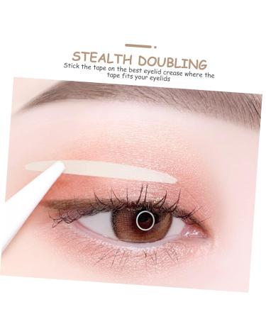 Balacoo Eye Makeup Tools 20 Sheets Double Eyelid Sticker Glue- Self Tape Invisible Eye Stickers Tool Breathable - Buy Online on GoSupps.com