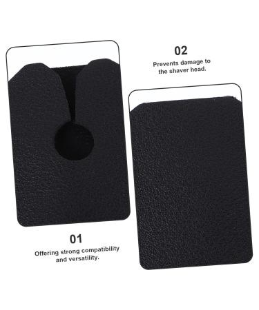 Adocarn Leather Razor Cover Set | 2-Piece Protective Shaving Case & Portable Shaver Bag | Premium Leather Storage for Razors - Buy Online on GoSupps.com
