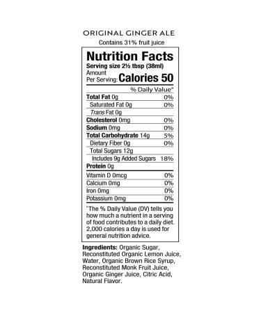 SodaStream Organic Ale Flavor Mix - Ginger 16.9 Fl Oz | Sparkling Drink Mix - Buy Online on GoSupps.com