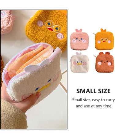 LALAFINA 8 Pcs Sanitary Napkin Storage Bags - Multi-Function Diaper & Pad Holder - Organic Cotton for Women - Assorted Colors - Buy Now - Buy Online on GoSupps.com