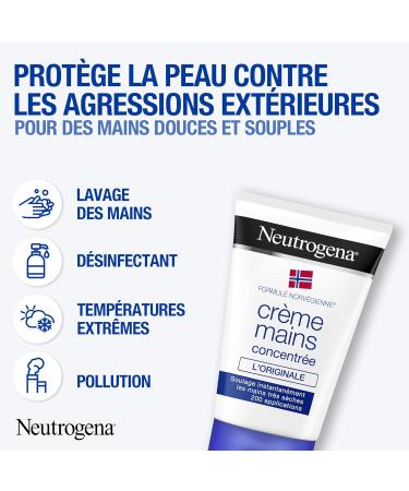 Neutrogena Norwegian Formula Hand Cream - Nourishing & Protective Moisture for Dry Cracked Hands (50ml) - Buy Internationally - Buy Online on GoSupps.com