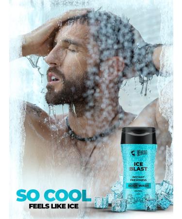 Be ardo Ice Body Wash for Men | Cool Freshness Shower Gel | Perfect for Summer | 200ml - Buy Online on GoSupps.com