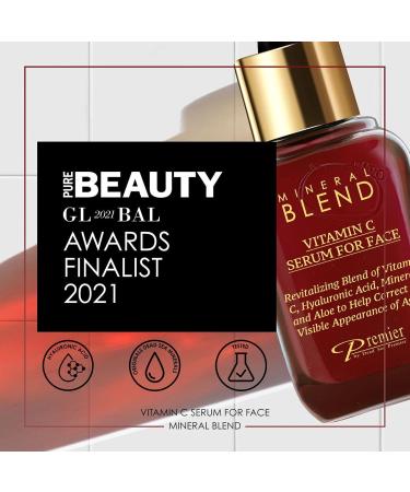 Buy Natural Vitamin C Serum for Face - Organic Anti-Aging with Hyaluronic Acid & Rose Hip Oil - Premier Dead Sea 1.02 Fl Oz - Buy Online on GoSupps.com