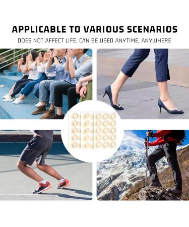 6 Pieces Corn Pads 3 Shapes Anti-Abrasion Foot Soft Latex Pads Self Adhesive Callus Pads to Prevent Friction on the Soles or Toes Oval Corn Pads - Buy Online on GoSupps.com