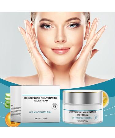  XUQEAYWD Firming Face Cream | 30g Natural Nourishing Face Lotion | Moisturizing Firming Lotion for Women and Men | Daily Care for Travel Morning and Night - Buy Online on GoSupps.com