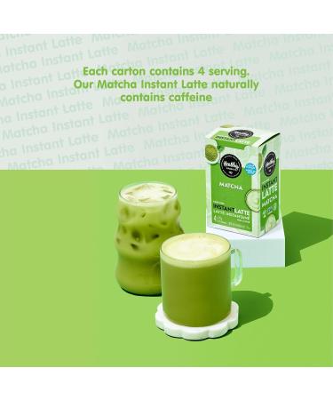 Healthy Crunch Instant Matcha Latte Powder 2 Units x 112g - Gluten-Free Tree Nut-Free Peanut-Free - School Approved Organic Matcha Latte - Safe for Kids - Allergen-Free - Matcha Tea for Daily Use - Buy Online on GoSupps.com
