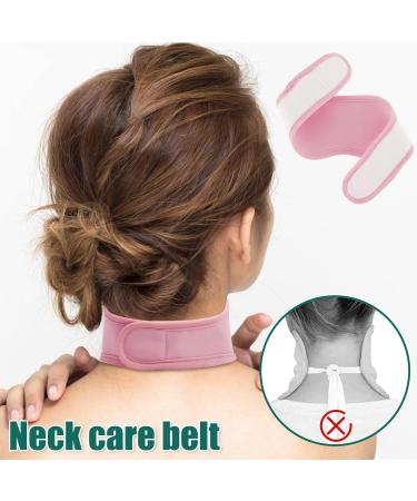 Reusable Bio-Ribinus Casting Oil Pack Set - Leakage-Proof Comfort Wraps for Neck & Abdomen (2 Pieces) - Perfect for Compression Therapy - Pink - Buy Online on GoSupps.com