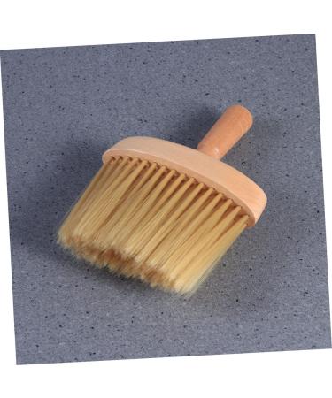 Plafope Vintage Shaving Brush - Soft Salon Shaver & Hair Cleaning Brush for Men | Wooden Neck Dusting Brush - Buy Online on GoSupps.com