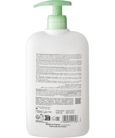 Corine de Farme - Superfatty Monoi Shower Cream - pH Neutral for Skin Natural Origin - Dermatological Control - 100% Made in France - 750 ml - Buy Online on GoSupps.com