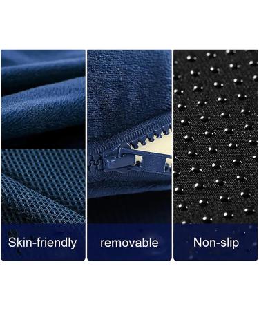 Pressure Relief Seat Cushion Tailbone Cushions for Pressure Relief Premium Memory Foam Washable Memory Foam Car Seat Cushion for Tailbone Pain Back Pain Relief Blue - Buy Online on GoSupps.com