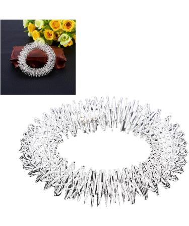 Buy Stainless Steel Massage Fidget Rings | Acupressure Acupuncture Bracelets for Wrist & Hand Relief - International Shipping - Buy Online on GoSupps.com