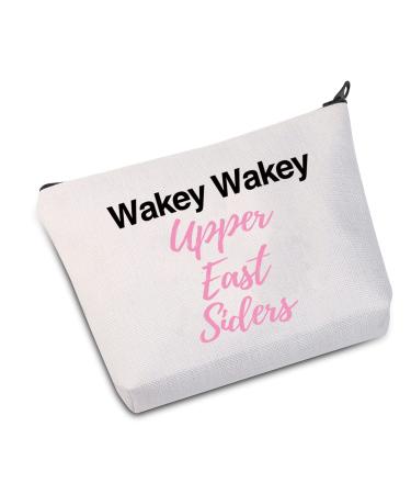 Gossip Girl Inspired Gift Wakey Wakey Upper East Siders Cosmetic Bag Gift for BFF Wakey Wakey B Eu