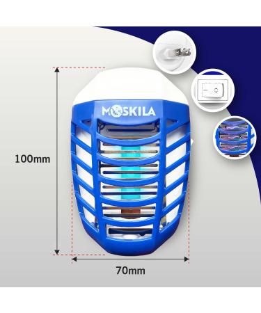6 Packs Electric Fly Catcher - Indoor Bug Zapper - Bug Zapper Indoor Fruit Flies - Safe for Humans and Pets - Electronic Fly Trap Insect Killer - Portable Mosquito Killer - UV Light Insect Killer - Buy Online on GoSupps.com