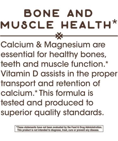 Nature's Way Calcium, Magnesium & Vitamin D Complex - 100 Capsules for Bone Health - Buy Online on GoSupps.com