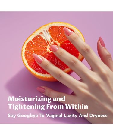 Vaginal Moisturizer Capsules - Kacip Fatimah & Manjakni for Muscle Tone | Vegan USA Made - 60 Capsules - Buy Online on GoSupps.com