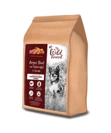Wild Animal Premium Dry Dog Food Angus Beef with Sweet Potato and Carrot Grain Free Pack of 1 (1 x 2 kg)